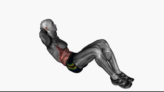 Alternating oblique sit ups