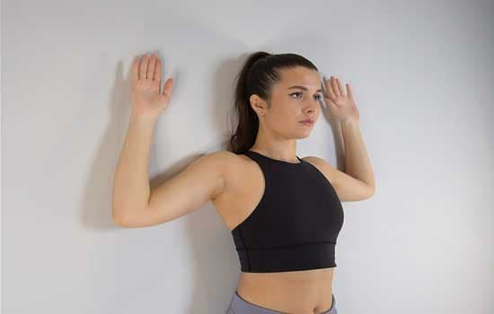 Body weight wall slides