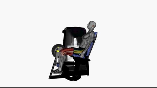 Leg extension machine
