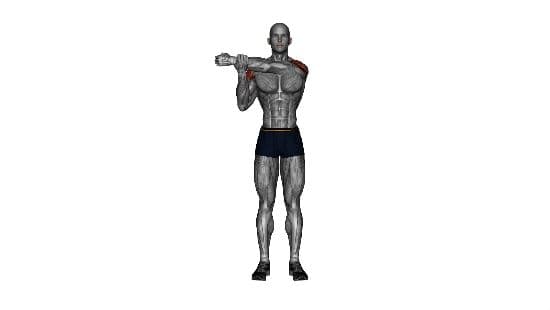 Across chest shoulder stretch