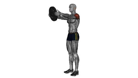 Plate front raise
