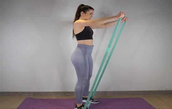 Straight arm raises
