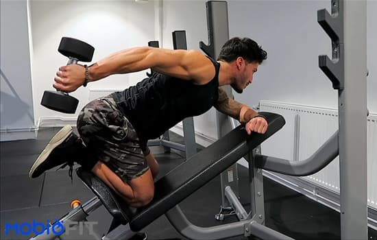 Dumbbell Triceps Kickback