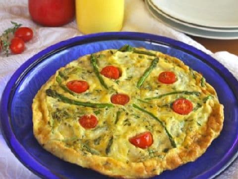 Asparagus and Asiago Frittata